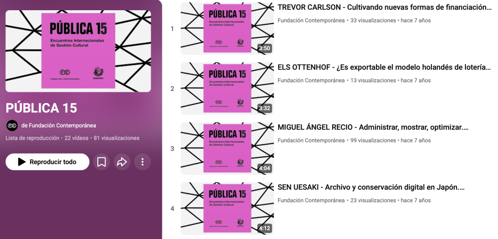 Todas las charlas de PÚBLICA15