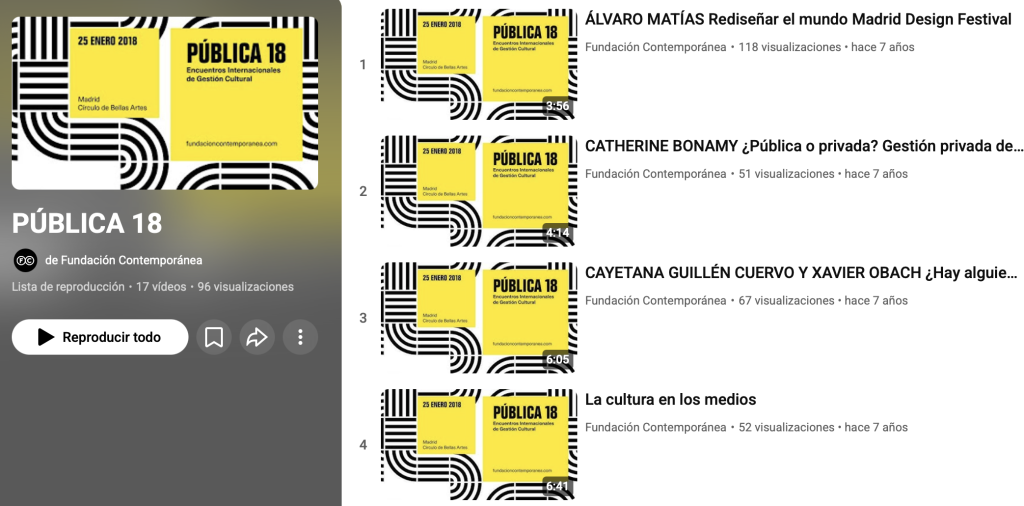 Todas las charlas de PÚBLICA18